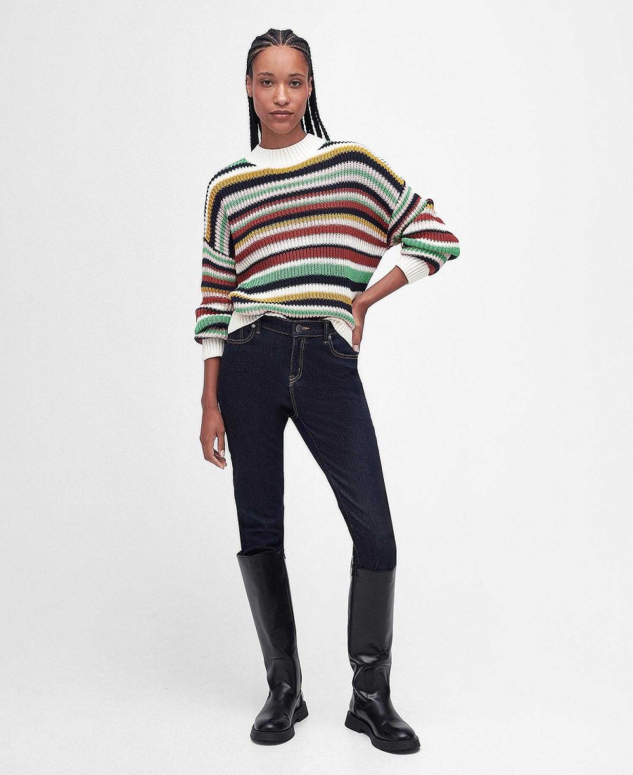 Women Barbour Jumpers | Shelburne Knitted Jumper