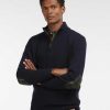 Men Barbour Jumpers | Barbour Holden Half Zip Sweater