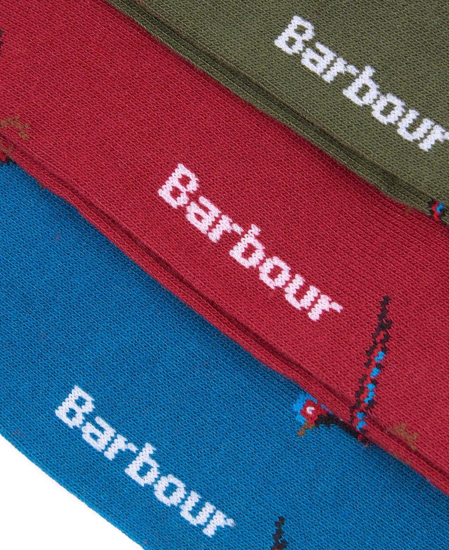 Accessories Barbour Socks | Pheasant Socks Gift Set