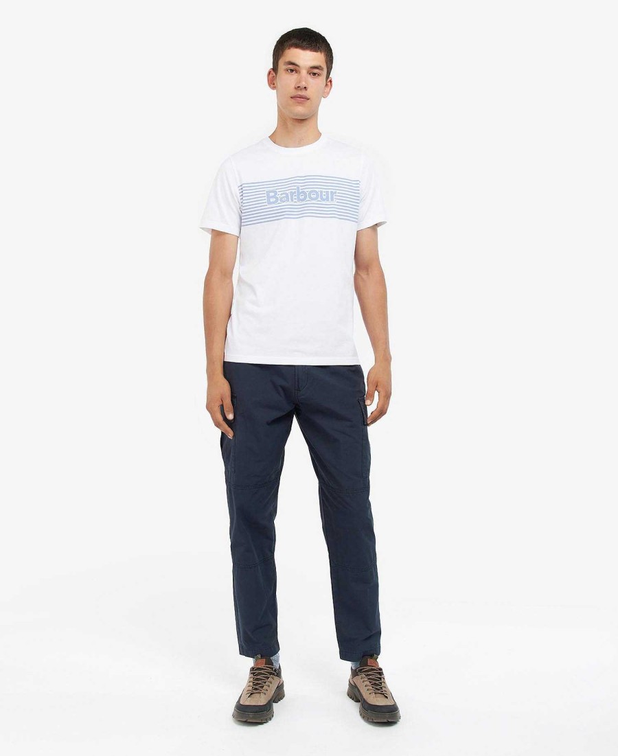 Men Barbour T-Shirts | Coundon Graphic T-Shirt