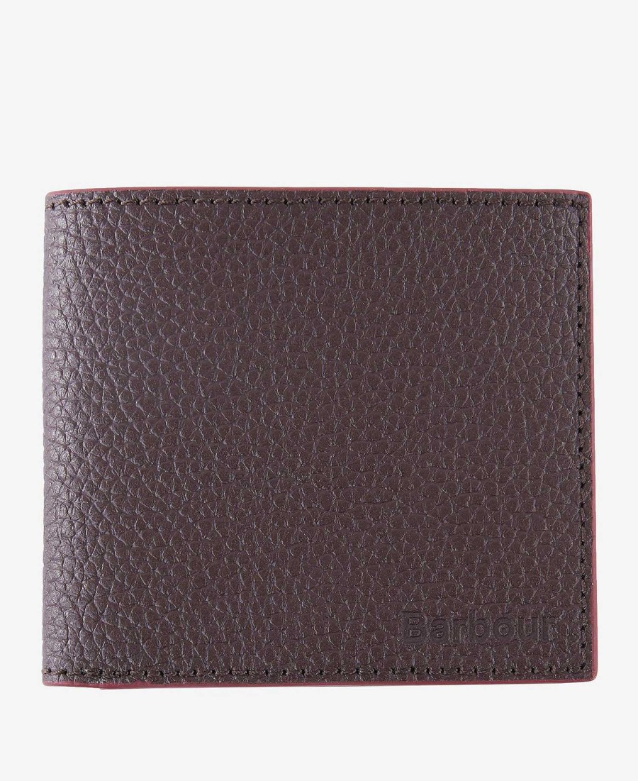 Accessories Barbour Wallets & Card Holders | Grain Leather Billfold Wallet