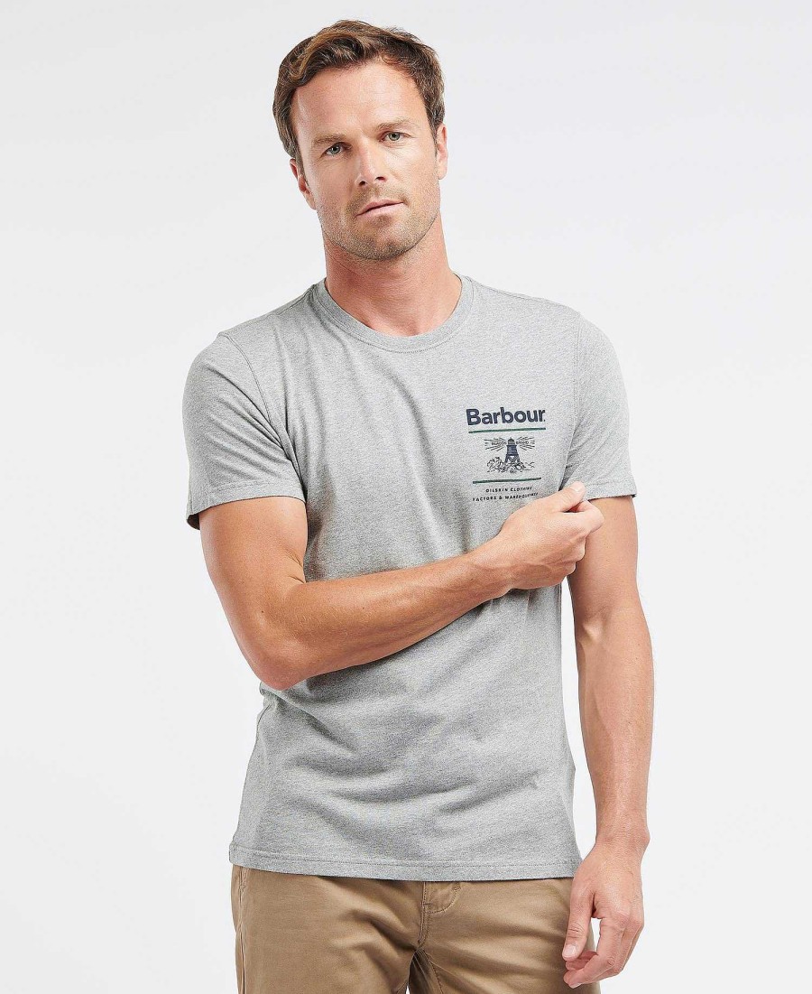 Men Barbour T-Shirts | Essential Reed T-Shirt