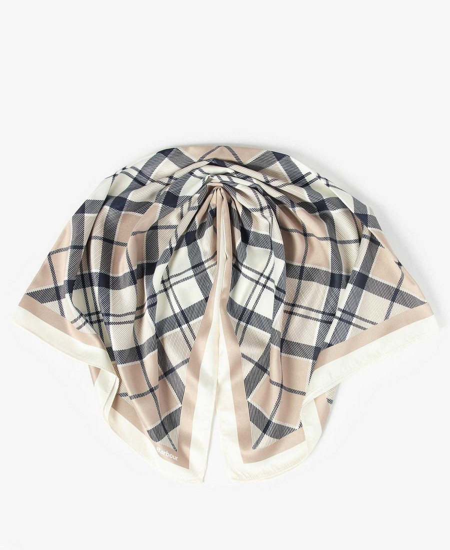 Accessories Barbour Scarves & Wraps | Carsten Printed Scarf Square