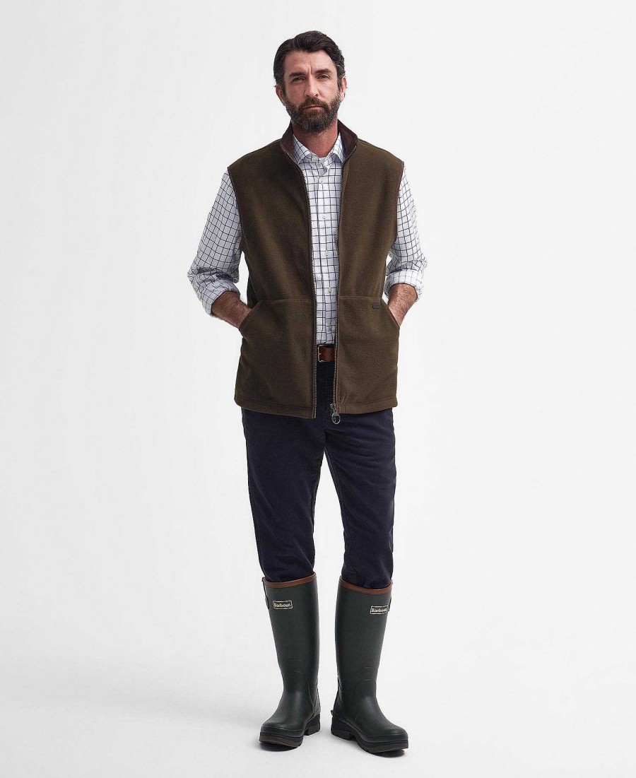 Men Barbour Fleeces | Oakmoor Fleece Gilet