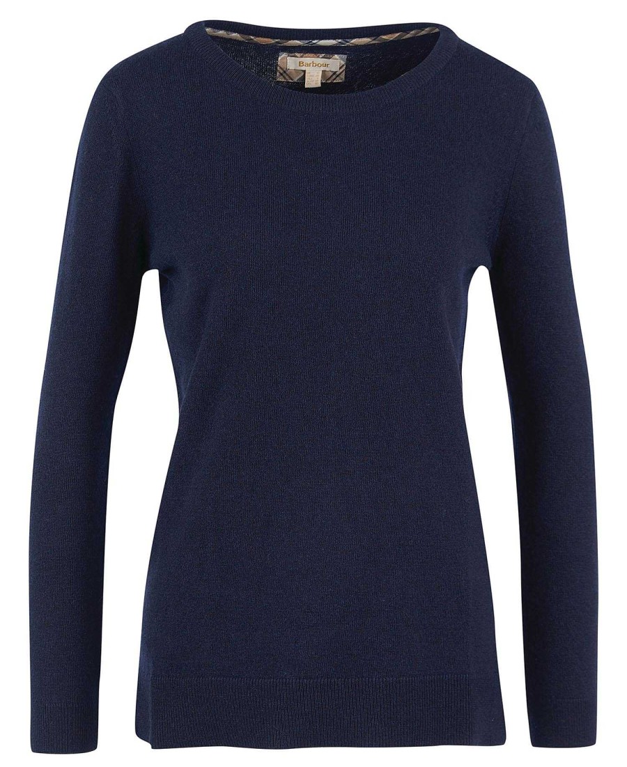 Women Barbour Jumpers | Pendle Crew Knit Sweatshirt