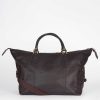 Accessories Barbour Bags & Luggage | Leather Medium Travel Explorer Bag