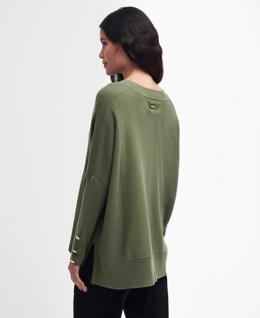 Women Barbour Jumpers | Rouse Knitted Jumper