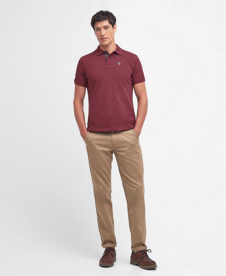 Men Barbour Polo Shirts | Cotton Polo Shirt