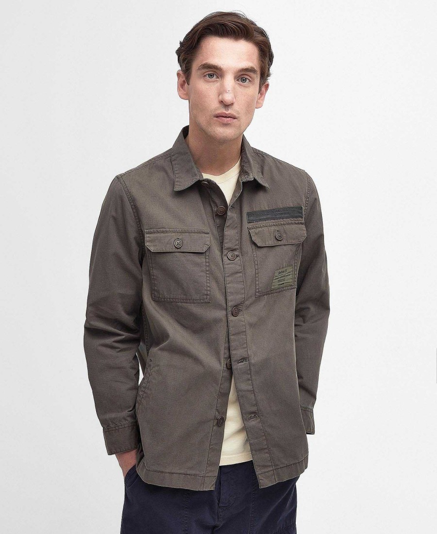 Men Barbour Overshirts | Bidlam Overshirt