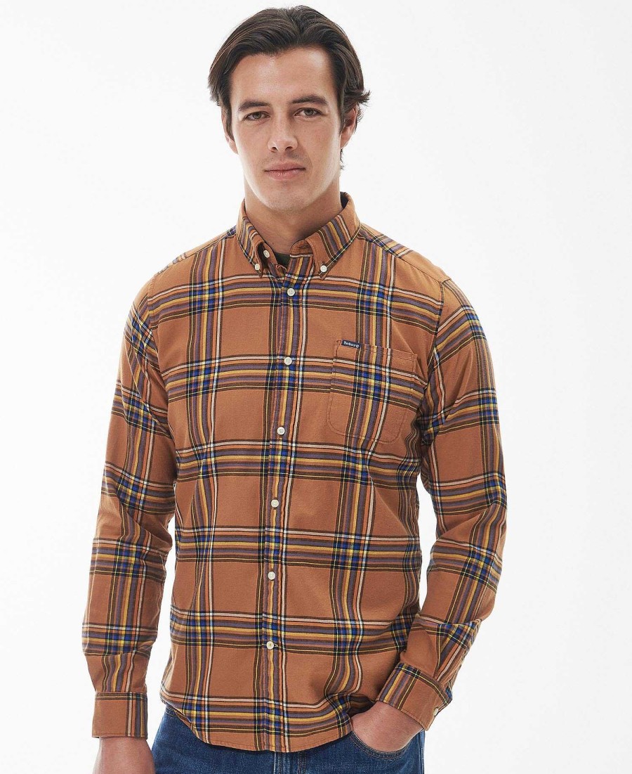 Men Barbour Shirts | Crossfell Tailored Fit Shirt