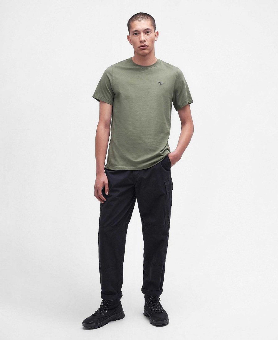 Men Barbour T-Shirts | Essential Sports T-Shirt