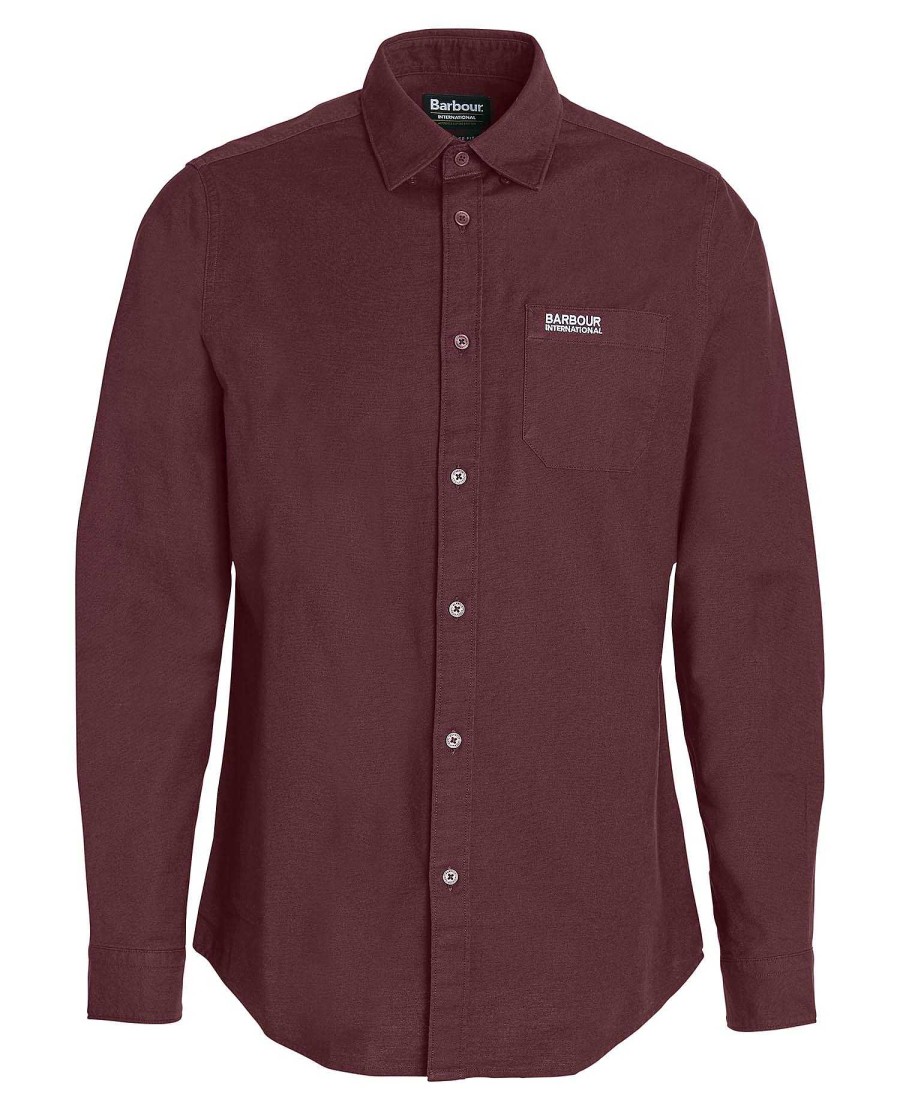 Men Barbour Shirts | Kinetic Tailored Long-Sleeved Shirt