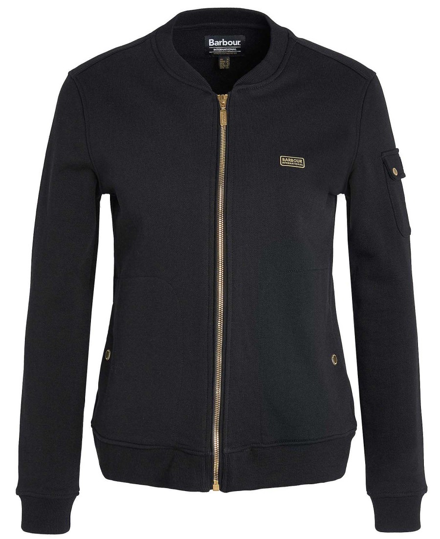 Women Barbour Hoodies & Sweatshirts | Magna Zip-Through Sweatshirt