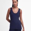 Women Barbour Jumpers | Julia Sleeveless Knitted Top