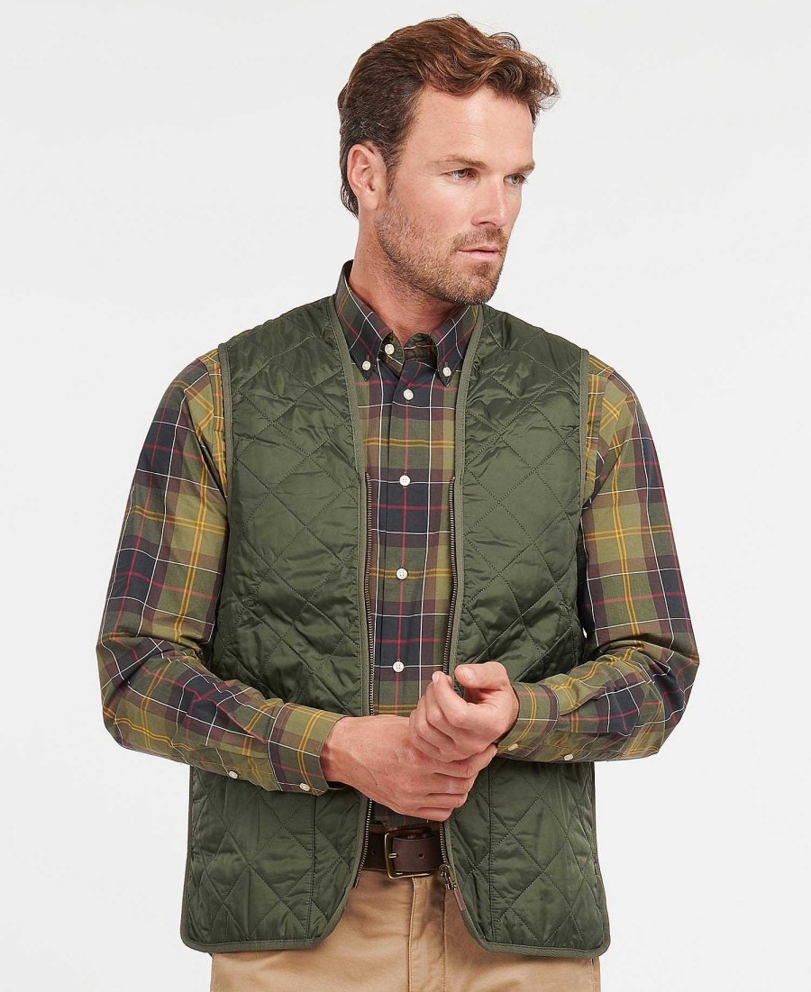 Accessories Barbour Hoods & Liners | Quilted Waistcoat/Zip-In Liner