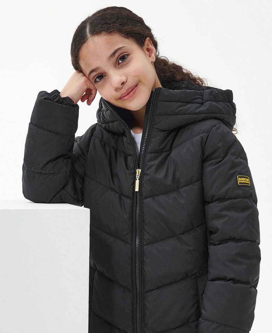 Kids Barbour Jackets | Girls' Boston Quilted Jacket