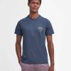 Men Barbour T-Shirts | Hickling Logo T-Shirt