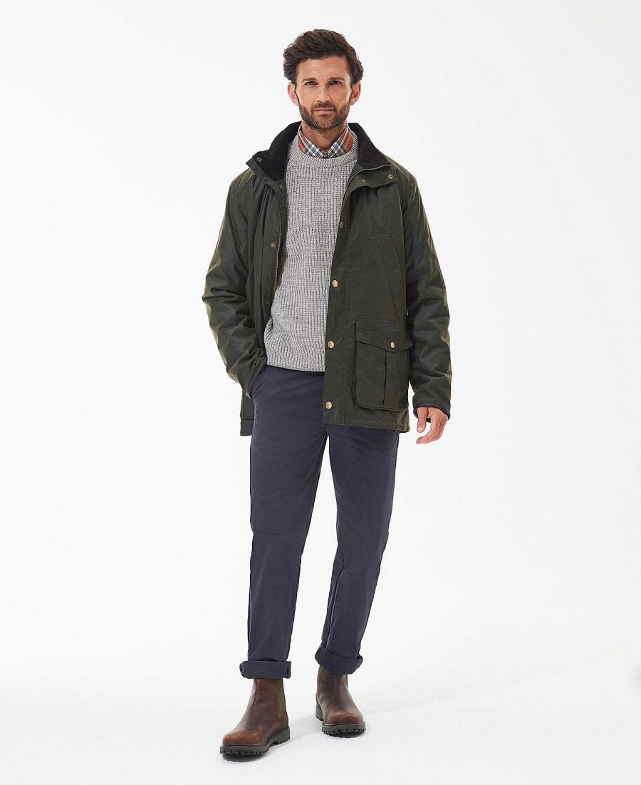 Men Barbour Waxed Jackets | Brockstone Wax Jacket