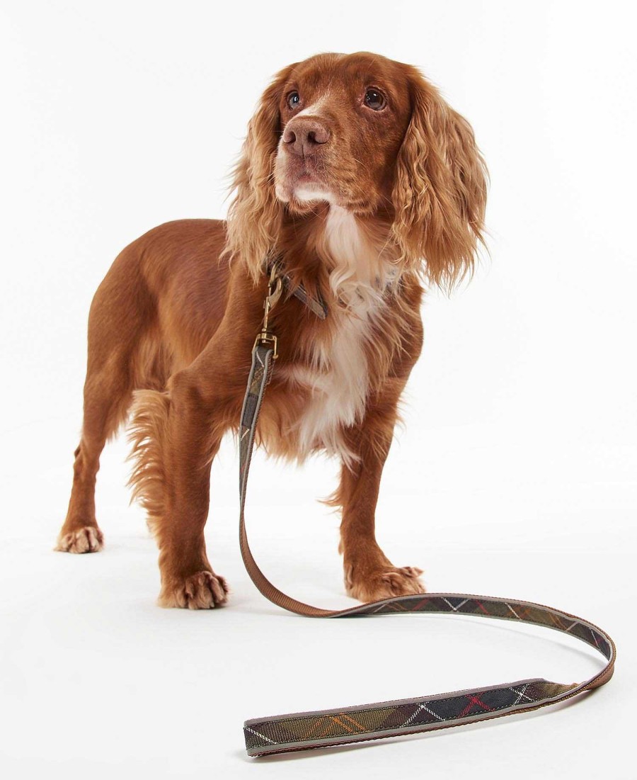 Accessories Barbour Leads | Reflective Tartan Dog Lead