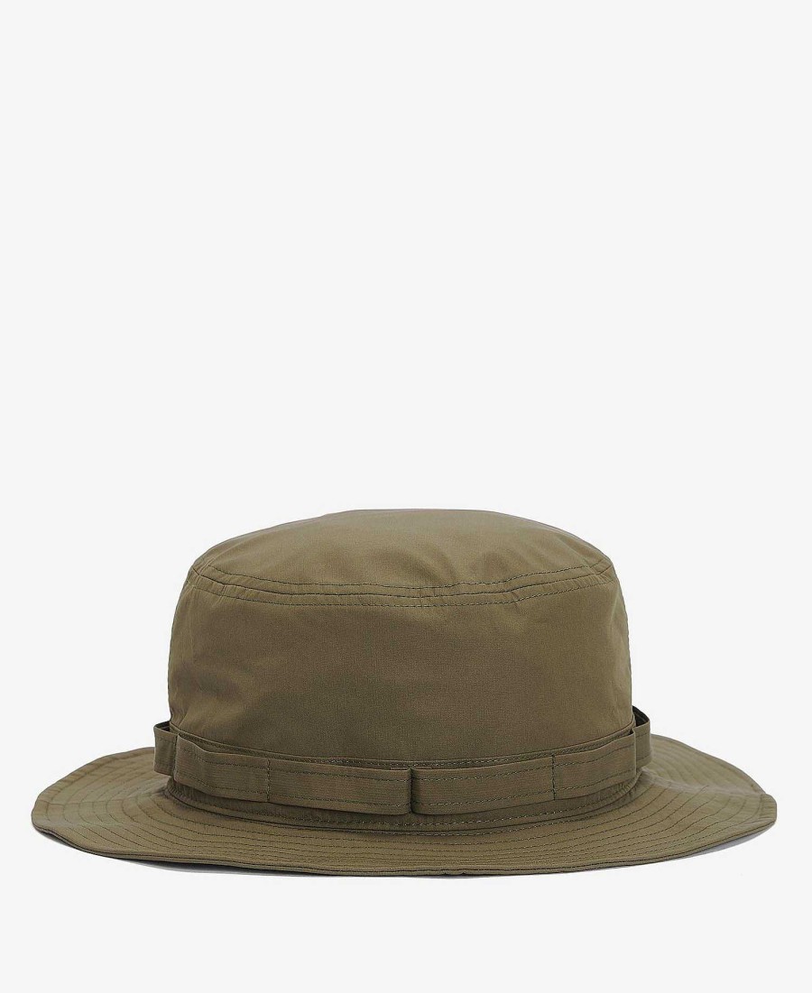 Accessories Barbour Hats & Gloves | Teesdale Showerproof Bucket Hat