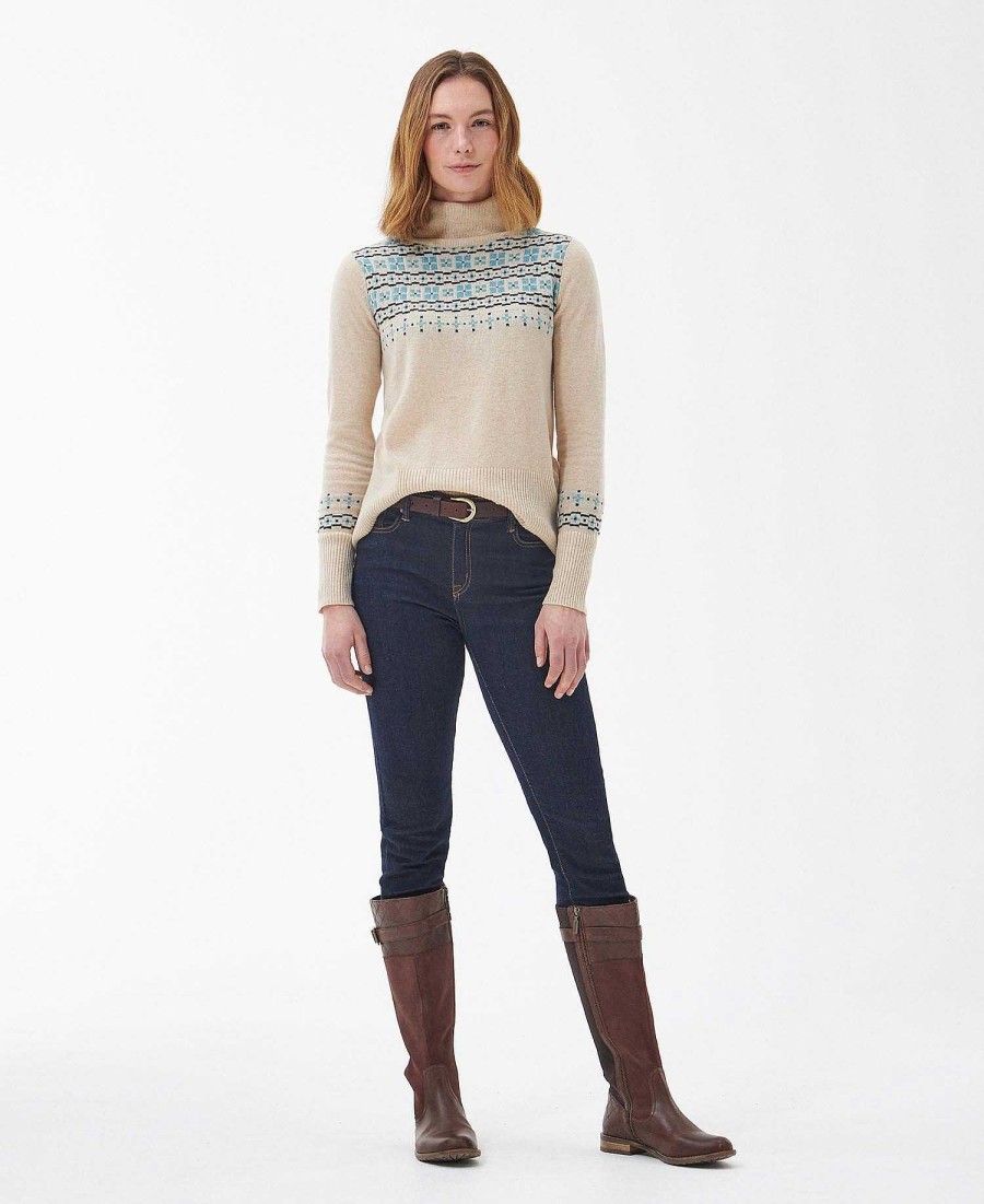 Women Barbour Jumpers | Herring Knitted Jumper