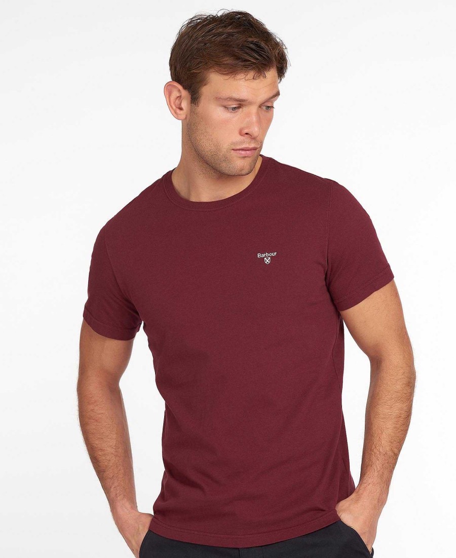 Men Barbour T-Shirts | Essential Sports T-Shirt