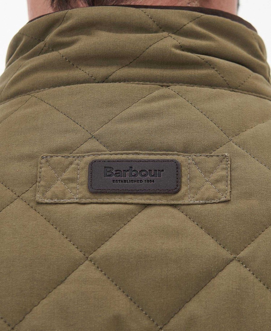 Men Barbour Quilted Jackets | Waterproof Shoveler Quilted Jacket