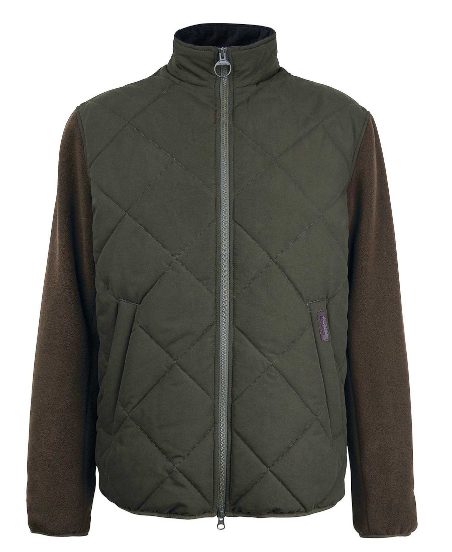 Men Barbour Fleeces | Hybrid Fleece Jacket