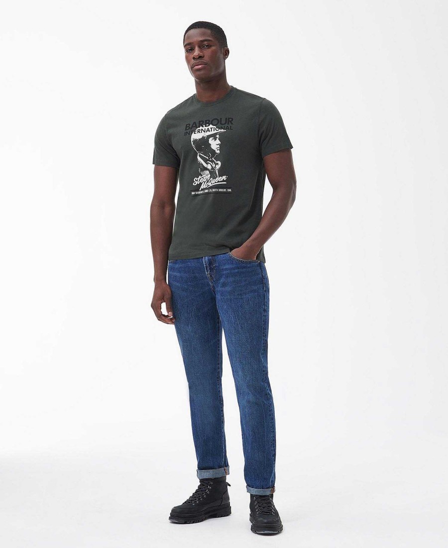 Men Barbour T-Shirts | Taylor T-Shirt