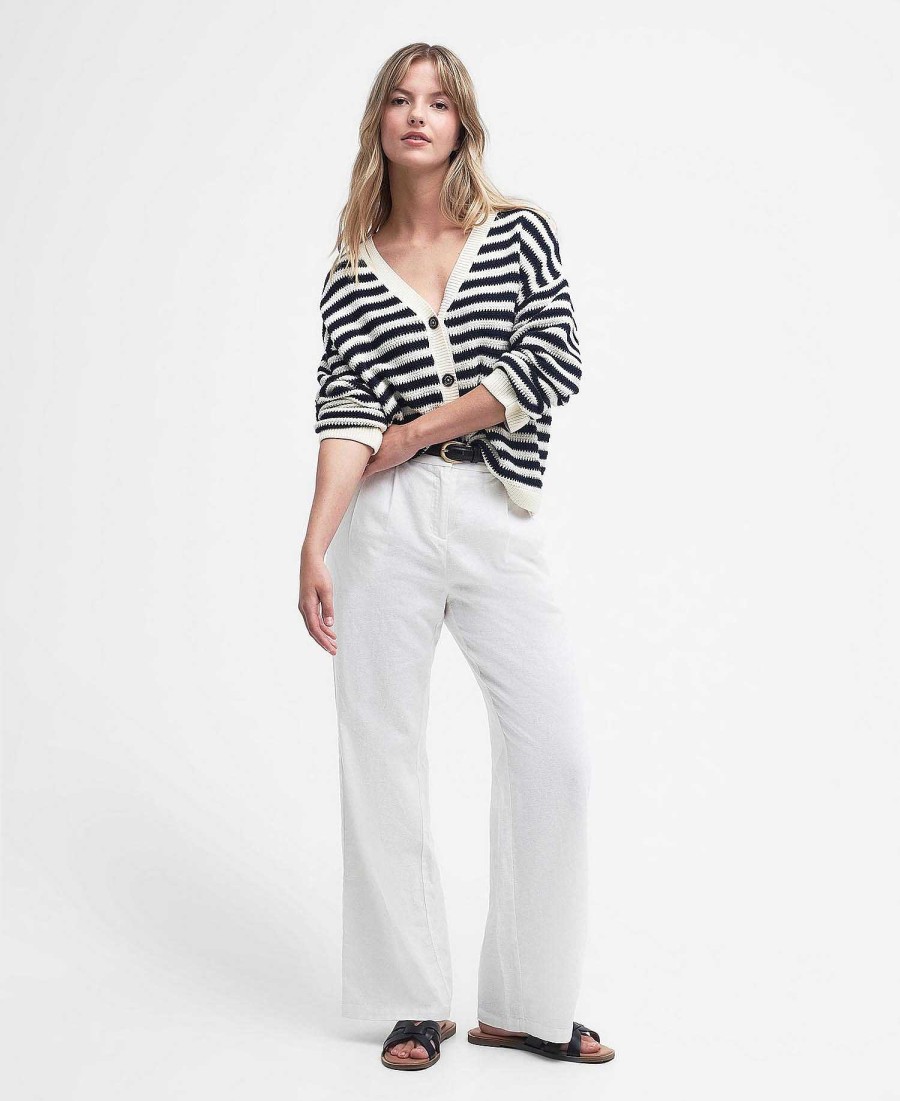 Women Barbour Cardigans | Sandgate Striped Cardigan