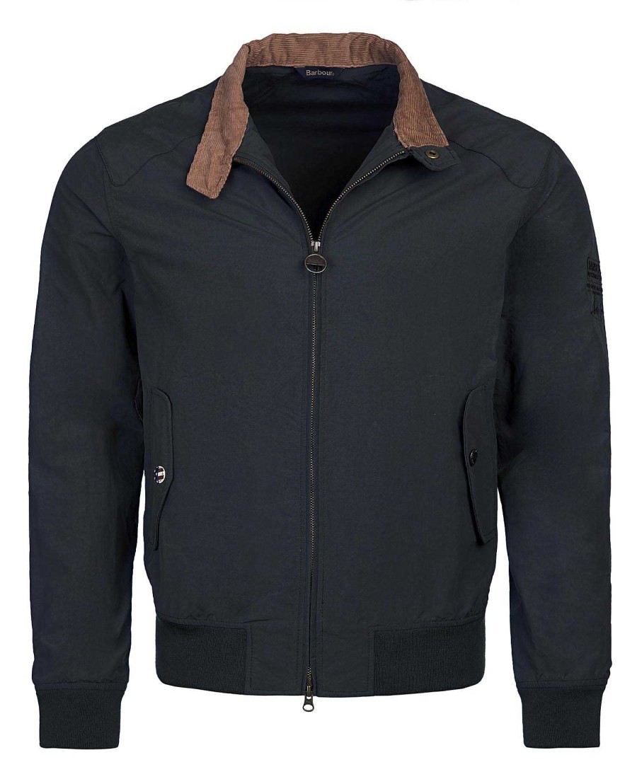 Men Barbour Casual Jackets | Steve Mcqueen Rectifier Harrington Jacket