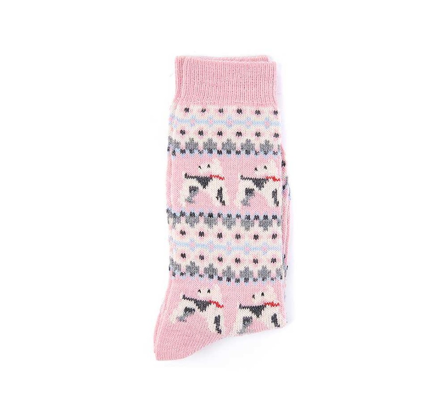 Accessories Barbour Socks | Terrier Fair Isle Socks