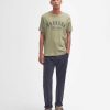 Men Barbour T-Shirts | Essential Ridge Logo T-Shirt