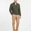 Men Barbour Jumpers | Essential Tisbury Half Zip Sweatshirt