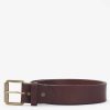 Accessories Barbour Belts | Contrast Leather Belt