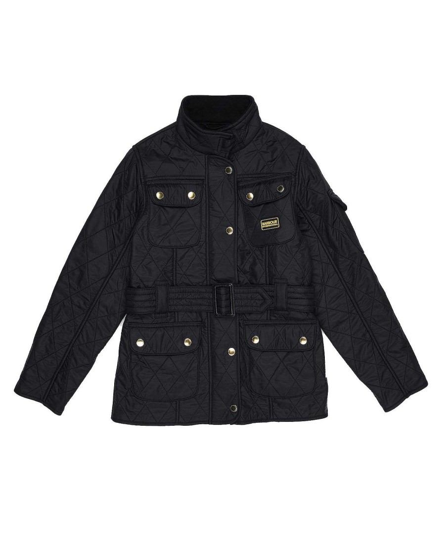 Kids Barbour Jackets | Girls International Polarquilt Jacket