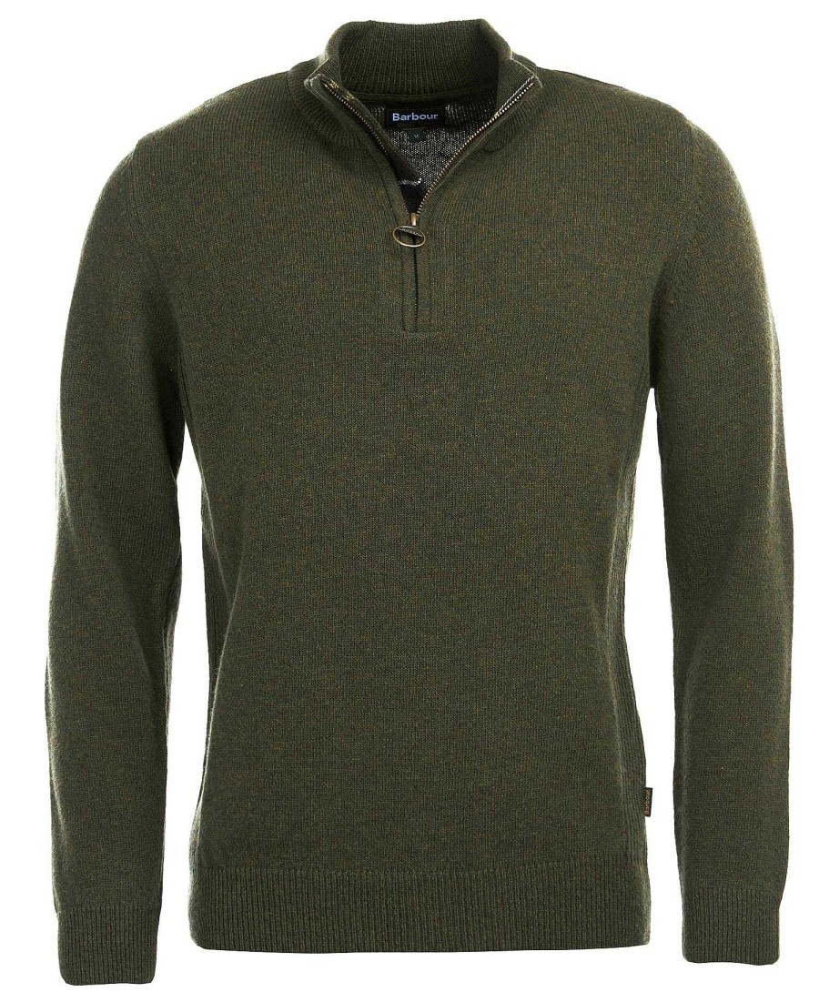 Men Barbour Jumpers | Holden Half Zip Jumper