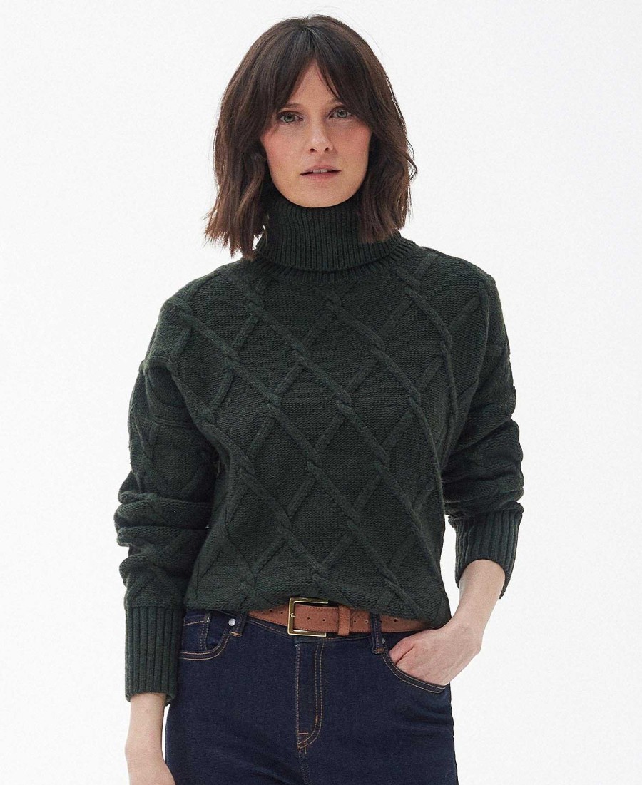 Women Barbour Jumpers | Perch Knitted Jumper