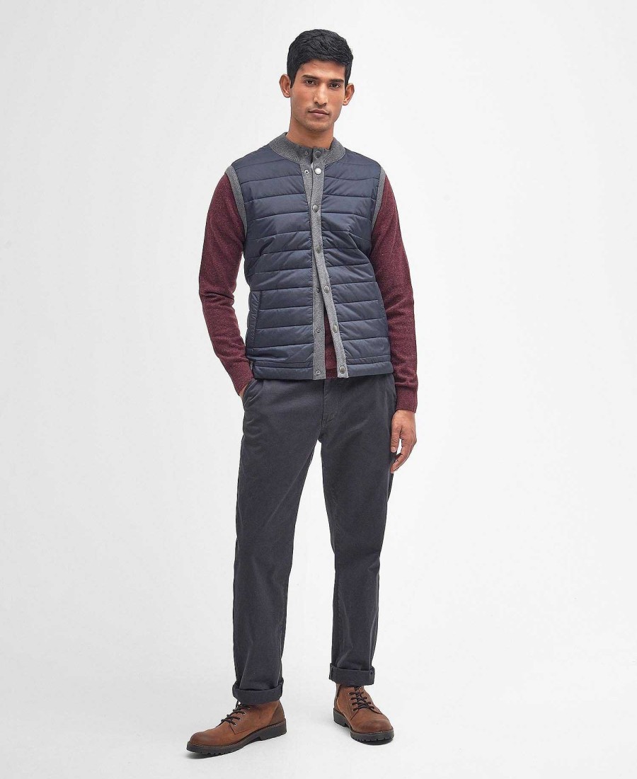 Men Barbour Jumpers | Essential Gilet