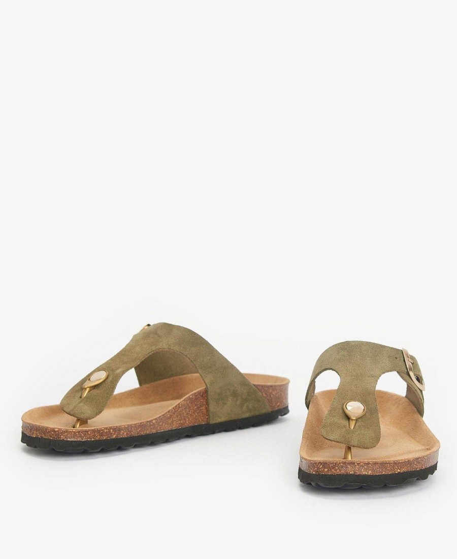 Women Barbour Sandals | Margate Sandals