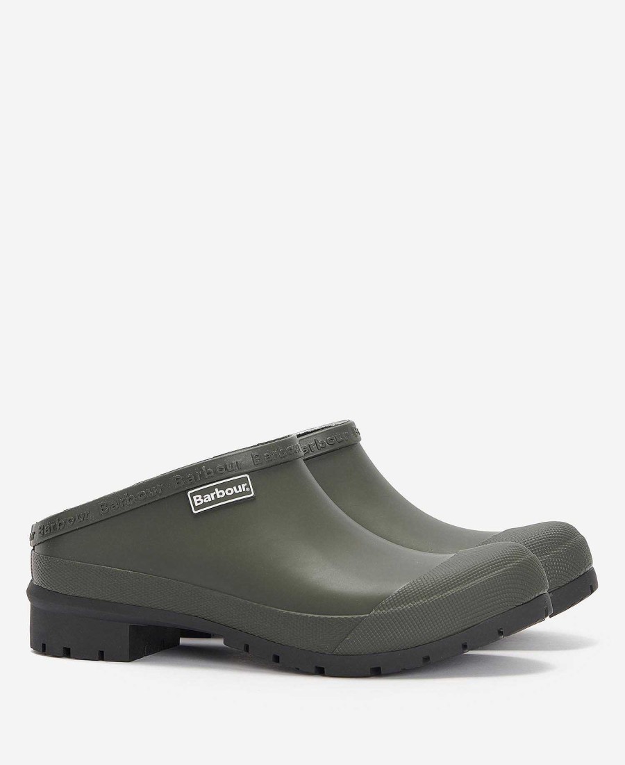 Women Barbour Slippers | Quinn Clogs