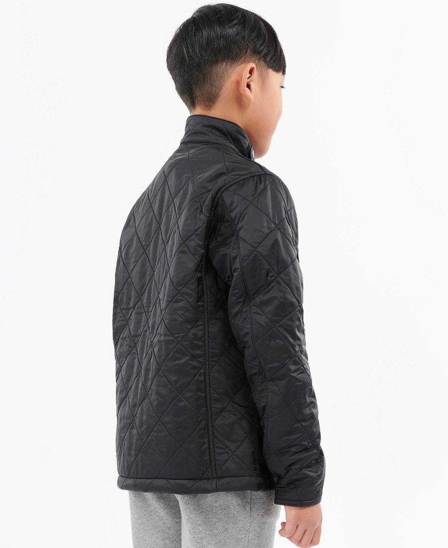 Kids Barbour Jackets | Boys Ariel Polarquilt Jacket