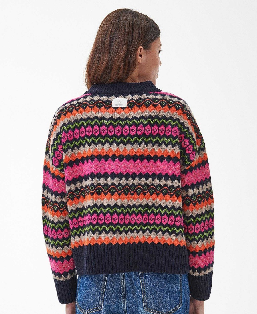 Women Barbour Jumpers | Redclaw Knitted Cardigan