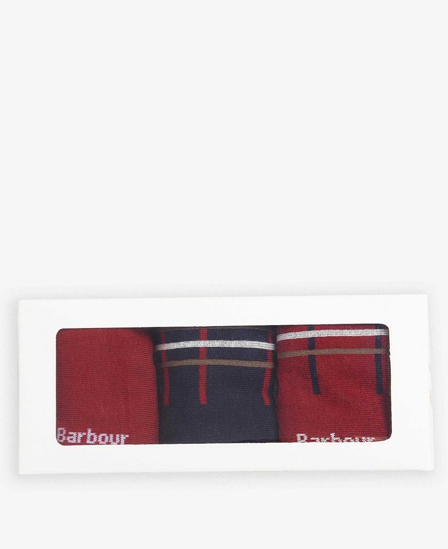 Accessories Barbour Socks | Tartan Sock Gift Box