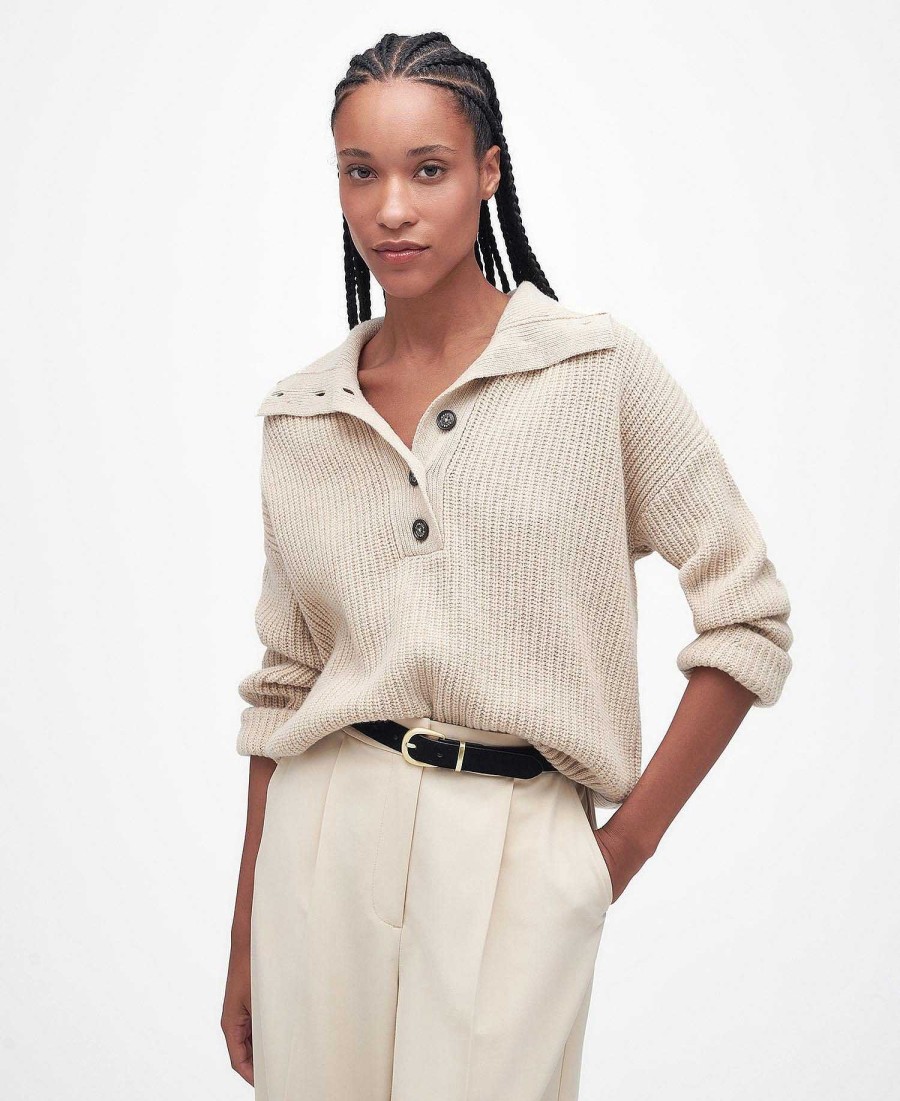 Women Barbour Jumpers | Yarrow Knitted Jumper