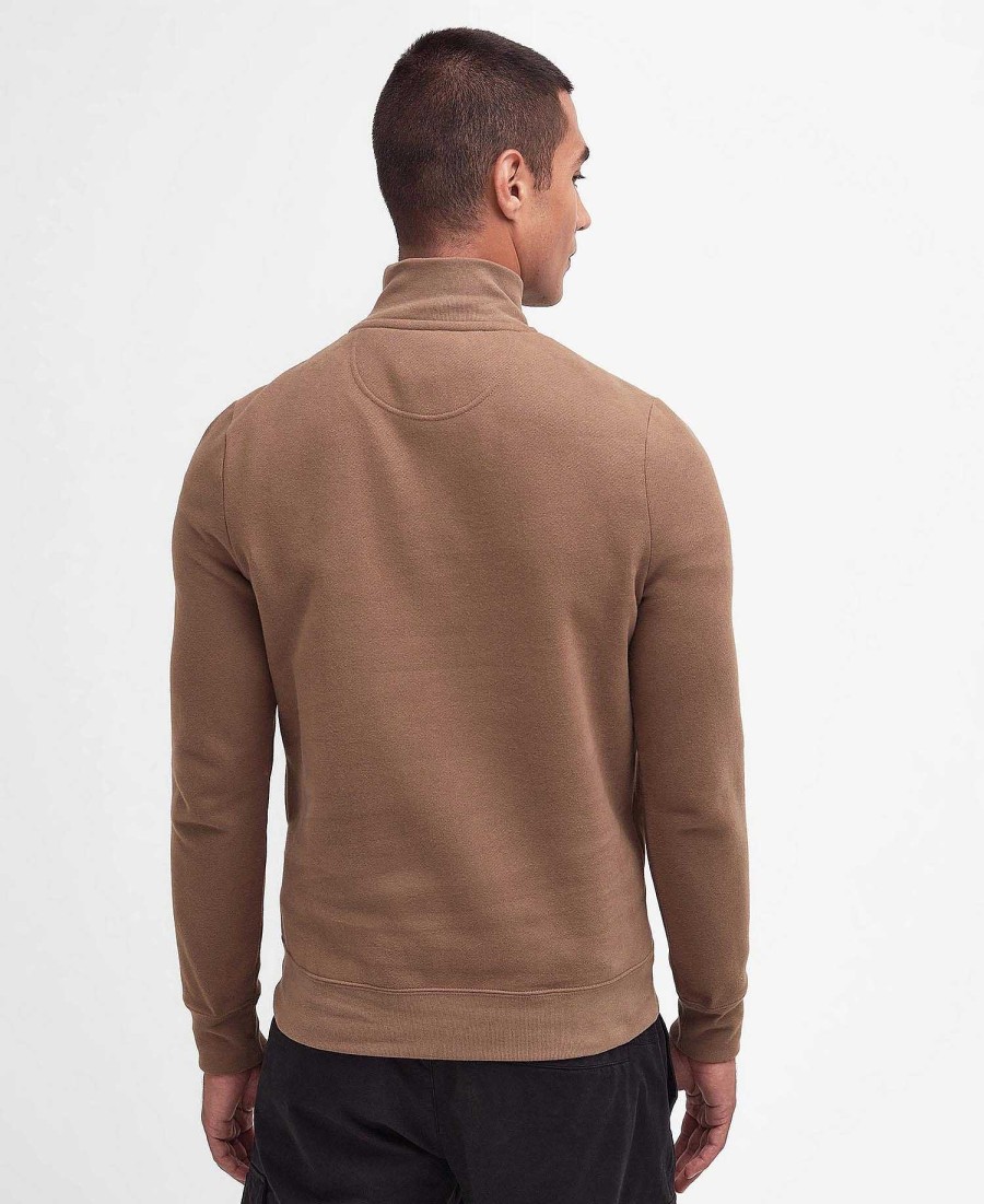 Men Barbour Hoodies & Sweatshirts | Essential Half-Zip Sweatshirt