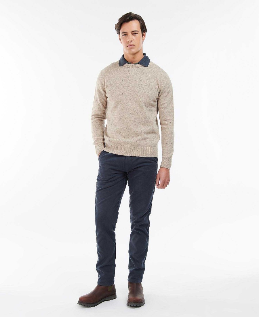 Men Barbour Jumpers | Essential Tisbury Crew-Neck Sweatshirt