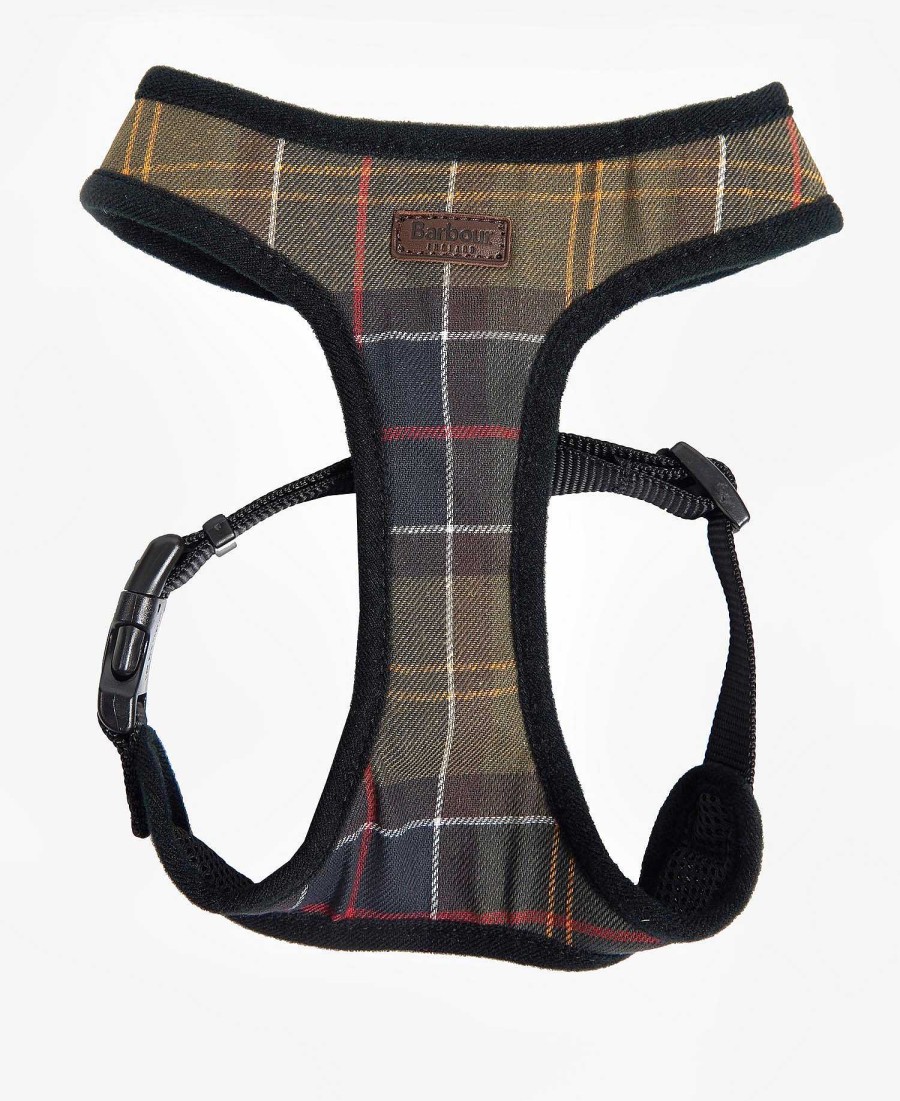 Accessories Barbour Collars & Harnesses | Tartan Dog Harness