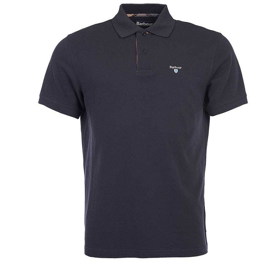 Men Barbour Polo Shirts | Cotton Polo Shirt