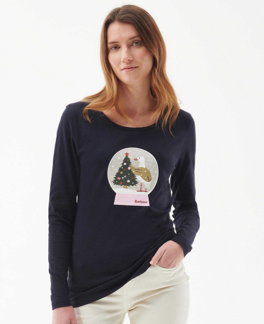 Women Barbour T-Shirts | Langstone T-Shirt